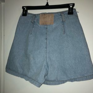 High Waisted Vintage Denim Shorts